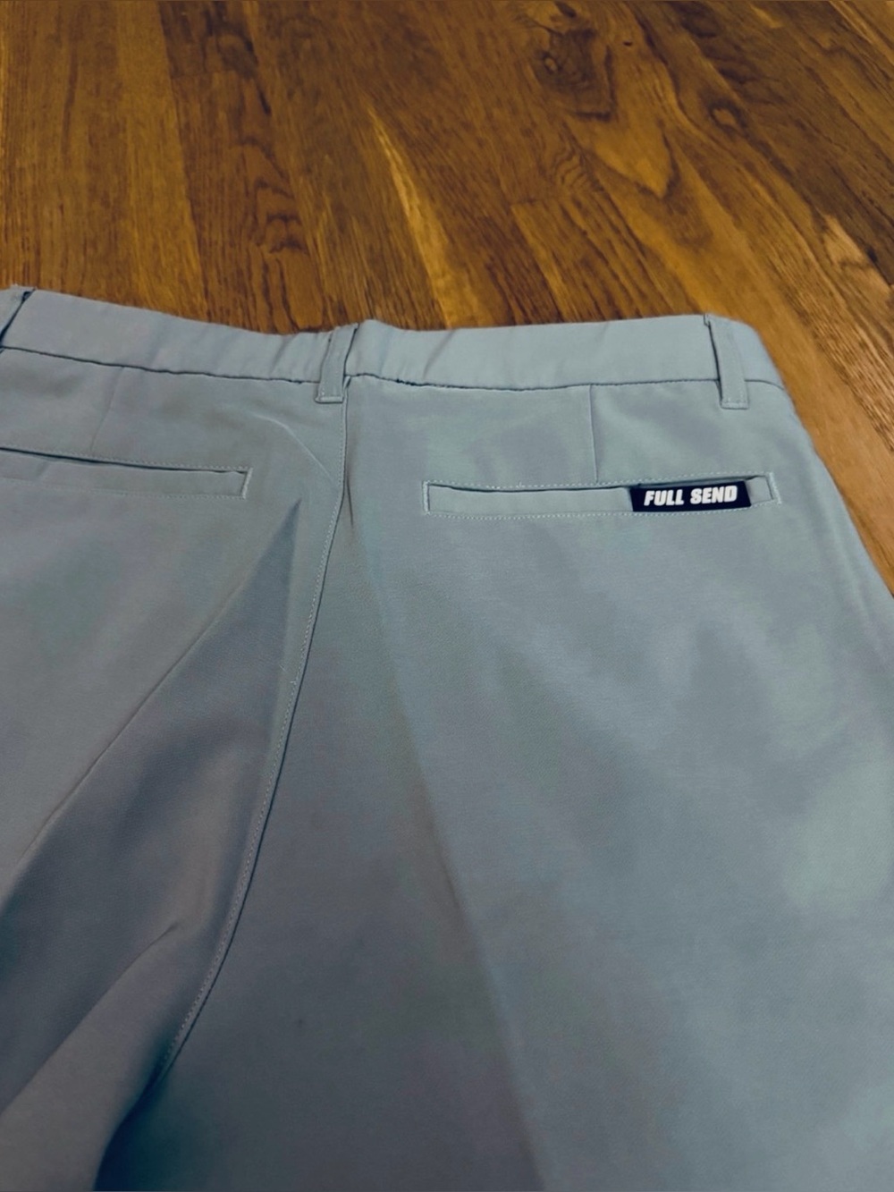 Full Send men’s  Light Gray Performance Shorts